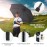 Gonex 62 Inch Extra Large Golf Umbrella, Automatic Open Travel Rain Umbrella with Windproof Water Resistant Double Canopy, Oversize Vented Umbrellas for 2-3 Men and UV Protection, Black