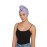 Turbie Twist Microfiber Hair Towel Wrap for Women and Men | 2 Pack | Bathroom Essential Accessories | Quick Dry Hair Turban for Drying Curly, Long & Thick Hair (Purple Signature)