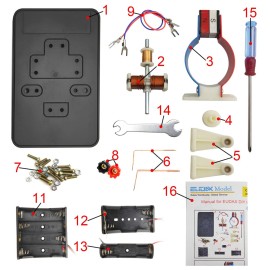 EUDAX STEM DIY Simple Electric Motor DC Motors Model Assemble Kit for School Labs Physics Science Educational