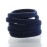 My Lello Large Thick Premium Elastic Ponytail Holder Seamless Hair Bands Navy Blue 100pcs