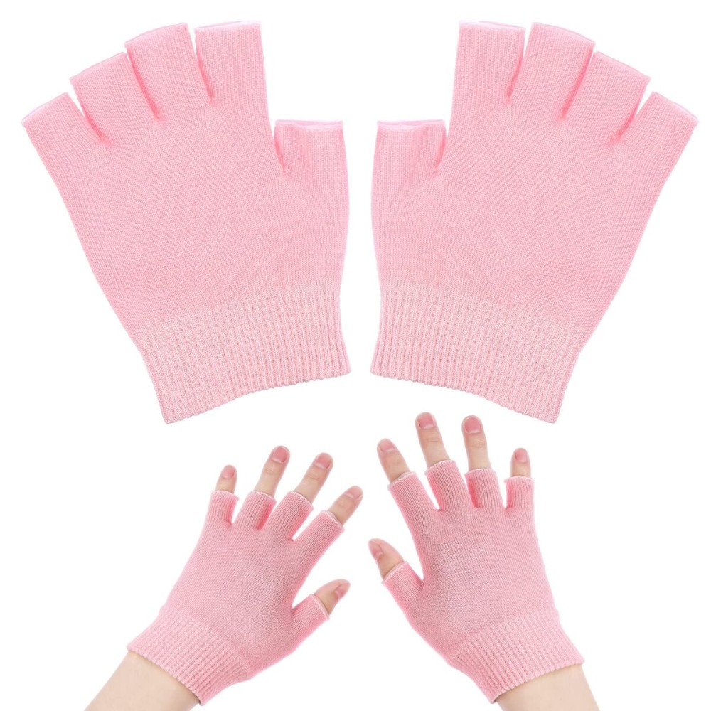 Heallily Moisturizing Gloves 1 Pair of Gel Moisturizing Gloves Gel Therapy Glove Manicure Gloves for Dry Cracked Hands Treatment for Women Girls Heallily Moisturizing Gloves 1 Pair of Gel Moisturizing Gloves Gel Therapy Glove Manicure Gloves for Dry Cracked Hands Treatment for Women Girls