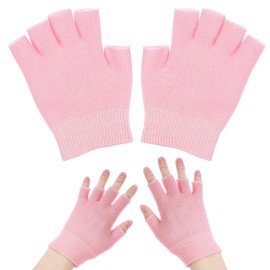 Heallily Moisturizing Gloves 1 Pair of Gel Moisturizing Gloves Gel Therapy Glove Manicure Gloves for Dry Cracked Hands Treatment for Women Girls Heallily Moisturizing Gloves 1 Pair of Gel Moisturizing Gloves Gel Therapy Glove Manicure Gloves for Dry Cracked Hands Treatment for Women Girls