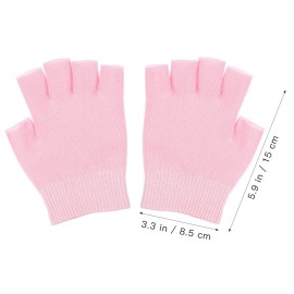 Heallily Moisturizing Gloves 1 Pair of Gel Moisturizing Gloves Gel Therapy Glove Manicure Gloves for Dry Cracked Hands Treatment for Women Girls Heallily Moisturizing Gloves 1 Pair of Gel Moisturizing Gloves Gel Therapy Glove Manicure Gloves for Dry Cracked Hands Treatment for Women Girls