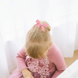 inSowni 15 Pack Velvet Bow Alligator Hair Clips Barrettes Accessories for Baby Girls Toddlers Teens Kids One Size