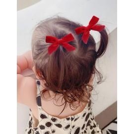 inSowni 15 Pack Velvet Bow Alligator Hair Clips Barrettes Accessories for Baby Girls Toddlers Teens Kids One Size