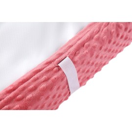 Baby Changing Pad Cover, Super Soft Plush Dot Diaper Changing Table Covers for Baby Girls and Boys, Ultra Comfortable, Safe for Babies, Fit 32/34\'\' x 16 Pad (Strawberry Red) Baby Changing Pad Cover, Super Soft Plush Dot Diaper Changing Table Covers for Baby Girls and Boys, Ultra Comfortable, Safe for Babies, Fit 32/34\'\' x 16 Pad (Strawberry Red)