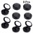 Lurrose 8pcs Empty Makeup Box Round Eyeshadow Storage Case - Travel Eyeshadow Container for Women & Girls