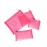Patu Zipper Mesh Bags, Pack of 4 (S/M/L & Long Pouch), Beauty Makeup Cosmetic Accessories Organizer, Travel Toiletry Kit Set Storage Case, Pink