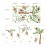 Runtoo Monkey and Tree Wall Decals Animals Jungle Wall Stickers TV Wall Dcor for Baby Nursery Kids Bedroom