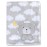 Plush Fleece Throw and Receiving Baby Blankets for Boys and Girls 30x36 (Grey Bear)