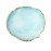 AKOAK 1 Pack Natural Resin Agate Phnom Penh Nail Glue Palette Crystal Edge Shooting Props Toning Works Display Board Tool (Light Blue)