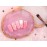 AKOAK 1 Pack Phnom Penh Resin Crystal Agate Palette Nail Art Gel Nail Polish Palette Nail Piece Display Tool,Pink