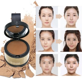 Hairline Powder (Light Cafe) - Hair Root Dye, Hair Color Shadow, Thin Hair Touch-Up Powder, 4g Hairline Powder (Light Cafe) - Hair Root Dye, Hair Color Shadow, Thin Hair Touch-Up Powder, 4g