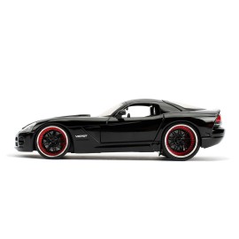 Fast & Furious Letty\'s Dodge Viper SRT 10 1/24 Scale Diecast Car Black