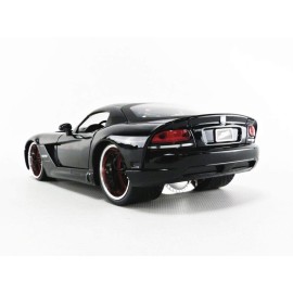 Fast & Furious Letty\'s Dodge Viper SRT 10 1/24 Scale Diecast Car Black
