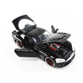 Fast & Furious Letty\'s Dodge Viper SRT 10 1/24 Scale Diecast Car Black