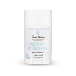 Unscented Charcoal Natural Deodorant for Men & Women, Organic, Aluminum Free, Baking Soda Free Deodorant for Sensitive Skin, Made with Magnesium and Charcoal, Long Lasting, 2.2oz, by Fabula Nebulae