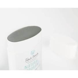 Unscented Charcoal Natural Deodorant for Men & Women, Organic, Aluminum Free, Baking Soda Free Deodorant for Sensitive Skin, Made with Magnesium and Charcoal, Long Lasting, 2.2oz, by Fabula Nebulae