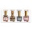 Stupell Industries Makeup Collection Nail Polish Pink Grey Red Fashion, Design by Artist Ziwei Li Wall Art, 13 x 30, Canvas