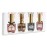 Stupell Industries Makeup Collection Nail Polish Pink Grey Red Fashion, Design by Artist Ziwei Li Wall Art, 13 x 30, Canvas