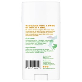 Natural Organic Deodorant Stick with Vanilla and Mint, Coconut Oil and Activated Charcoal, Aluminum Free Deodorant by Stinkbug Naturals, Vanilla Mint 2-Pack