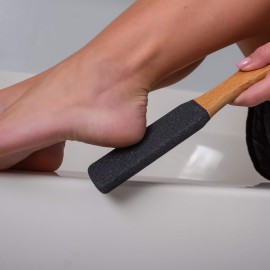 GranNaturals Wooden Foot File - Corn and Callus Remover for Feet - Dead Skin Exfoliator, Sander, Scrubber Filer Pedicure Rasp Tool for Wet + Dry Emery Board for Feet and Cracked Heel File Scraper GranNaturals Wooden Foot File - Corn and Callus Remover for Feet - Dead Skin Exfoliator, Sander, Scrubber Filer Pedicure Rasp Tool for Wet + Dry Emery Board for Feet and Cracked Heel File Scraper