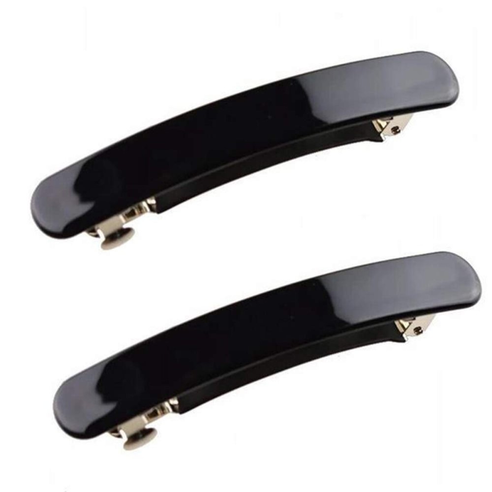 2 Pack Black Metal Spring Clips Barrette Bows Hair Clips French Barrettes Hair Grip No Slip Grip Hairpins Chic Styling 2 Pack Black Metal Spring Clips Barrette Bows Hair Clips French Barrettes Hair Grip No Slip Grip Hairpins Chic Styling
