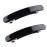 2 Pack Black Metal Spring Clips Barrette Bows Hair Clips French Barrettes Hair Grip No Slip Grip Hairpins Chic Styling