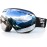 EXP VISION Snowboard Ski Goggles Men Women Youth, Anti Fog OTG Winter Snow Goggles Spherical Detachable Lens (Silver)