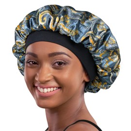 Alnorm Satin Lined Sleep Bonnet Natural Hair Gift