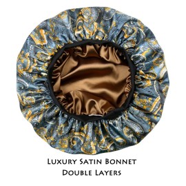 Alnorm Satin Lined Sleep Bonnet Natural Hair Gift