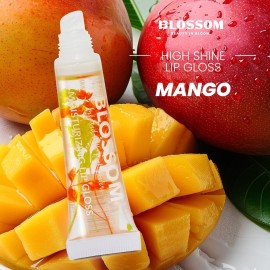 Blossom Scented Moisturizing Lip Gloss Tubes, Infused with Real Flowers, 0.9 fl. oz/27ml, 3 pack Full Size Gift Set, Strawberry/Raspberry/Mango Blossom Scented Moisturizing Lip Gloss Tubes, Infused with Real Flowers, 0.9 fl. oz/27ml, 3 pack Full Size Gift Set, Strawberry/Raspberry/Mango