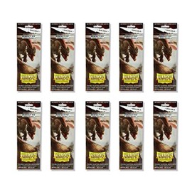 Dragon Shield 100 Standard Size Smoke Resealable Sleeves (10 Packs)