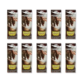 Dragon Shield 100 Standard Size Smoke Resealable Sleeves (10 Packs)