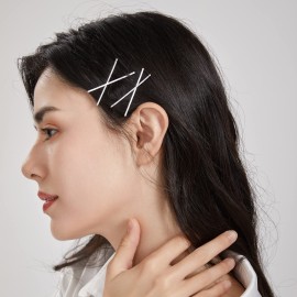 Dofash 100Pcs White Bobby Pins Hair Pins Steel Hair Clips 3.5Cm/1.38 Hair Accessories For GirlsWhite Dofash 100Pcs White Bobby Pins Hair Pins Steel Hair Clips 3.5Cm/1.38 Hair Accessories For GirlsWhite