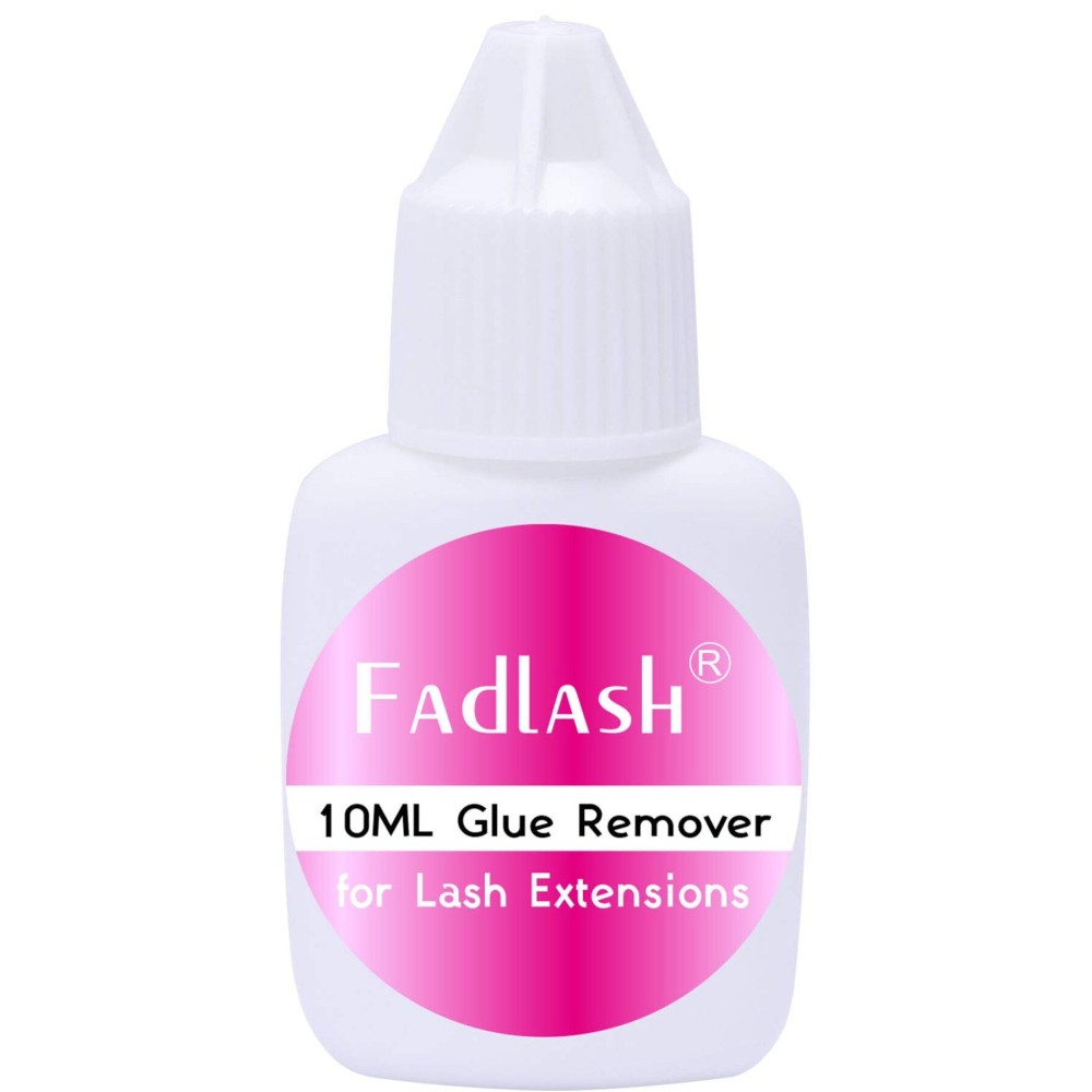 Eyelash Extension Remover Non-irritating Lash Remover for Lash Extensions Fast Action Dissolves Eyelash Remover FADLASH Eyelash Extensions Glue Remover 10ml Gel Remover for Eyelash Extensions