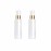 2Pcs 100ML/3.3 oz Empty Refillable Glass Lotion Bottles Pump Press Bottle White Upscale Travel Cosmetic Container Dispenser for Foundation Essential Oils Cream