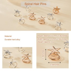 40 Pieces Vintage Bridal Hair Pins and Spiral Wedding Hair Clips Headpieces 40 Pieces Vintage Bridal Hair Pins and Spiral Wedding Hair Clips Headpieces