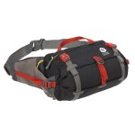 Sierra Designs Flex Lumbar Waist Pack, 3-6L Peat, Hiking Waist Bag With Water Bottle Holder, Adjustable Volume, and More