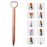 SILPECWEE 10-Piece Nail Art Brush Set - Nylon Head, Acrylic Handle - Multiple Brush Types for Nail Art, UV Gel, Makeup - Easy Storage - Perfect for Professionals and Beginners