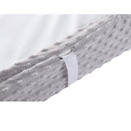 Baby Changing Pad Cover, Super Soft Plush Dot Diaper Changing Table Covers for Baby Girls and Boys, Ultra Comfortable, Safe for Babies, Fit 32/34\'\' x 16 Pad (Gray) Baby Changing Pad Cover, Super Soft Plush Dot Diaper Changing Table Covers for Baby Girls and Boys, Ultra Comfortable, Safe for Babies, Fit 32/34\'\' x 16 Pad (Gray)