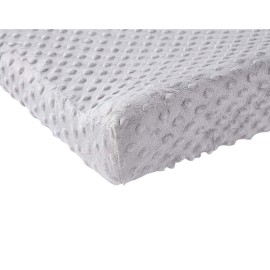 Baby Changing Pad Cover, Super Soft Plush Dot Diaper Changing Table Covers for Baby Girls and Boys, Ultra Comfortable, Safe for Babies, Fit 32/34\'\' x 16 Pad (Gray) Baby Changing Pad Cover, Super Soft Plush Dot Diaper Changing Table Covers for Baby Girls and Boys, Ultra Comfortable, Safe for Babies, Fit 32/34\'\' x 16 Pad (Gray)