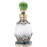 YU FENG Flower Perfume Bottles Empty Vintage Fancy Decorative Crystal Glass Perfume Vial(15ml,Green)