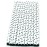 Pack of 150 Black Polka Dot Biodegradable 4-Ply Paper Drinking Straws (Compostable, Non-toxic, BPA-free)