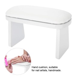 Nail Arm Rest,Manicure Hand Rest Cushion Arm Wrist Holder Mat,Faux Leather Manicure Nail Art Accessories Tool for home/Nail Solon(White) Nail Arm Rest,Manicure Hand Rest Cushion Arm Wrist Holder Mat,Faux Leather Manicure Nail Art Accessories Tool for home/Nail Solon(White)