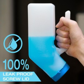 Urinals for Men Glow in The Dark Lid by Tilcare (2 Pack) - 32oz/1000mL Thick Plastic Mens Bedpan Bottle with Screw-on Lid - Spill Proof Urinary Chamber - Male Portable Travel Pee Bottles Urinals for Men Glow in The Dark Lid by Tilcare (2 Pack) - 32oz/1000mL Thick Plastic Mens Bedpan Bottle with Screw-on Lid - Spill Proof Urinary Chamber - Male Portable Travel Pee Bottles