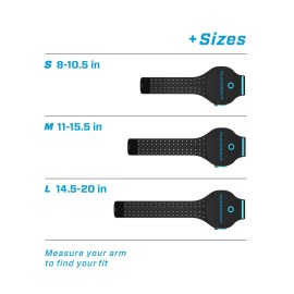 Hydrosleeve Package, Hands-Free Armband Hydration Pack and Hydration System for Runners and Athletes (Silver Gray, Large)