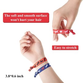 WILLBOND 32 Pieces Ribbon Hair Ties Accessories Sports Elastic Ribbon Tie Gifts for Autism Mexican Festival Derby Horse Racing Decor Women(Horse Pattern) WILLBOND 32 Pieces Ribbon Hair Ties Accessories Sports Elastic Ribbon Tie Gifts for Autism Mexican Festival Derby Horse Racing Decor Women(Horse Pattern)