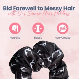 Gymnastics Scrunchie for Girls - Premium Velvet Elastic Hair Band, Gift for Gymnasts, Teams and Teen Girls Gymnastics Scrunchie for Girls - Premium Velvet Elastic Hair Band, Gift for Gymnasts, Teams and Teen Girls