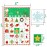 Funnlot Christmas Bingo Game for Large Group Christmas Party Games for Kids 24 Players Christmas Activities Christmas Bingo Cards for School Classroom Family Activities Christmas Party Supplies